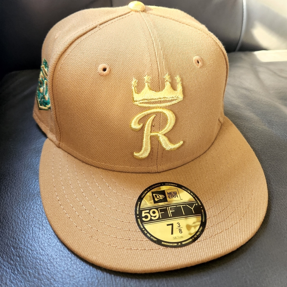Kansas City Royals Gold Rolex New Era 59Fifty Fitted Hat Club 7 3/8